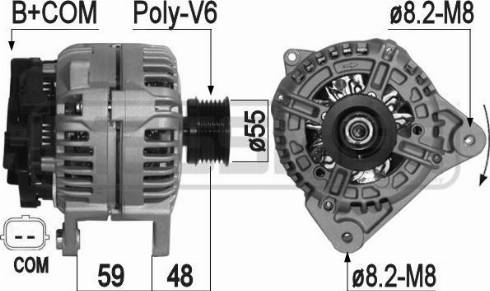 Messmer 209098A - Alternator furqanavto.az