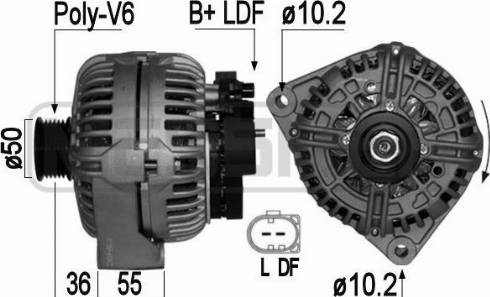 Messmer 209049A - Alternator furqanavto.az