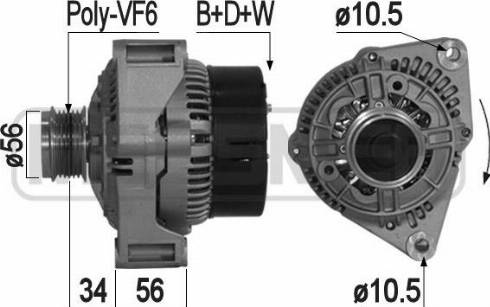 Messmer 209040A - Alternator furqanavto.az