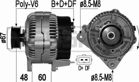 Messmer 209064A - Alternator furqanavto.az