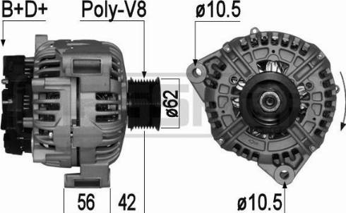 Messmer 209060A - Alternator furqanavto.az