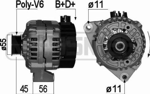 Messmer 209063A - Alternator furqanavto.az