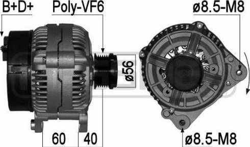 Messmer 209067A - Alternator furqanavto.az