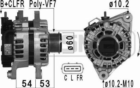 Messmer 209013 - Alternator furqanavto.az