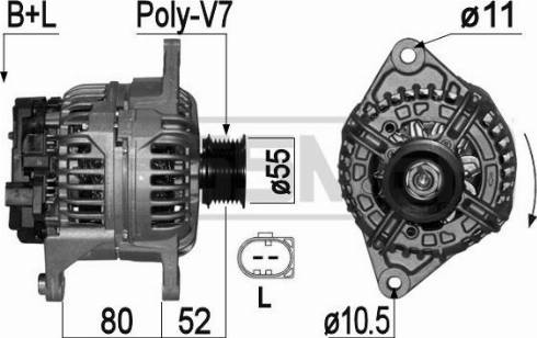 Messmer 209085A - Alternator furqanavto.az