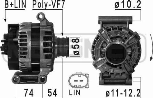 Messmer 209034A - Alternator furqanavto.az