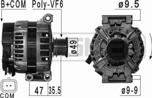 Messmer 209031 - Alternator furqanavto.az