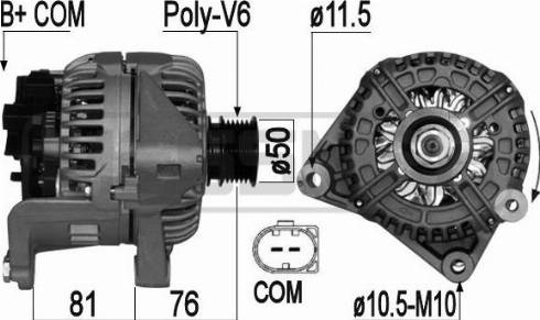 Messmer 209070A - Alternator furqanavto.az