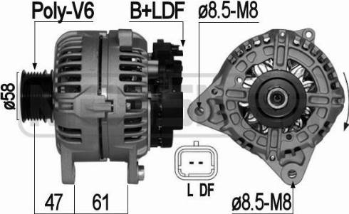 Messmer 209072A - Alternator furqanavto.az