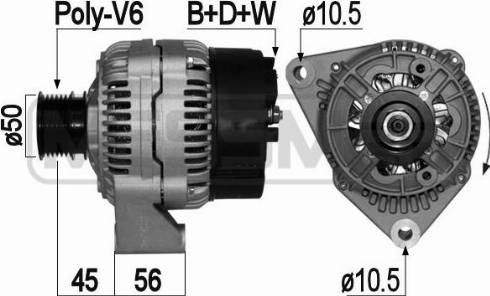 Messmer 209077A - Alternator furqanavto.az