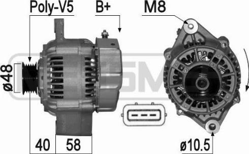 Messmer 209141A - Alternator furqanavto.az