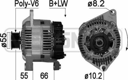 Messmer 209156A - Alternator furqanavto.az