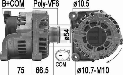 Messmer 209168 - Alternator furqanavto.az