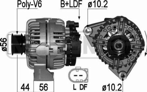 Messmer 209103A - Alternator furqanavto.az