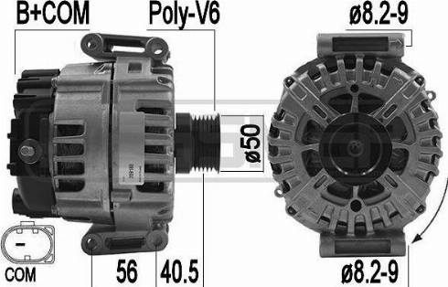 Messmer 209180 - Alternator furqanavto.az