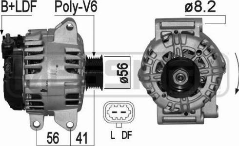 Messmer 209132 - Alternator furqanavto.az