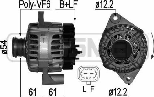 Messmer 209123A - Alternator furqanavto.az