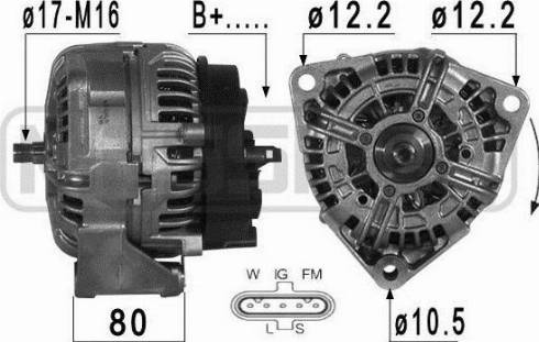 Messmer 209122 - Alternator furqanavto.az