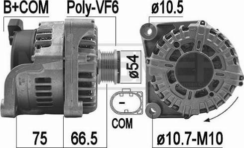 Messmer 209176 - Alternator furqanavto.az