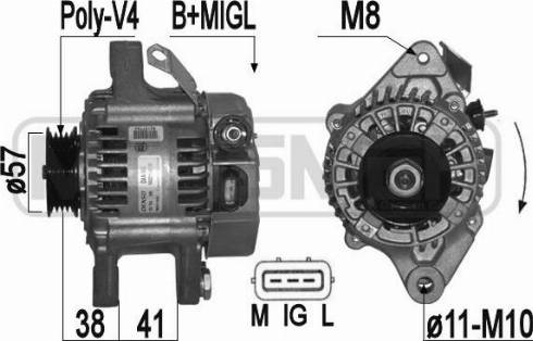 Messmer 209394 - Alternator furqanavto.az