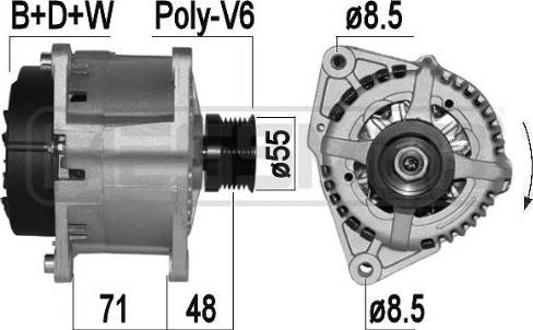 Messmer 209390A - Alternator furqanavto.az