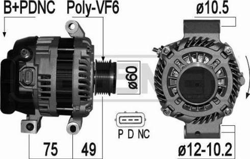 Messmer 209349A - Alternator furqanavto.az