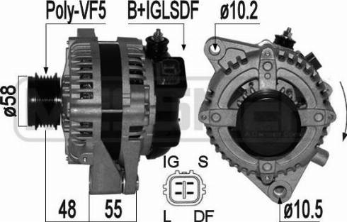 Messmer 209346A - Alternator furqanavto.az