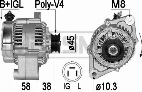 Messmer 209342A - Alternator furqanavto.az