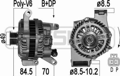 Messmer 209358A - Alternator furqanavto.az