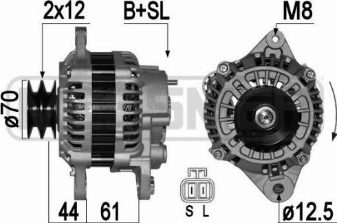 Messmer 209365A - Alternator furqanavto.az