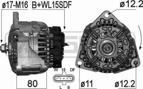 Messmer 209309 - Alternator furqanavto.az