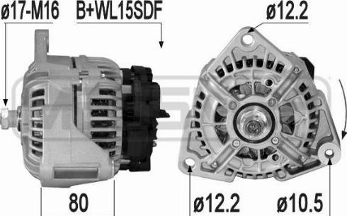 Messmer 209308A - Alternator furqanavto.az