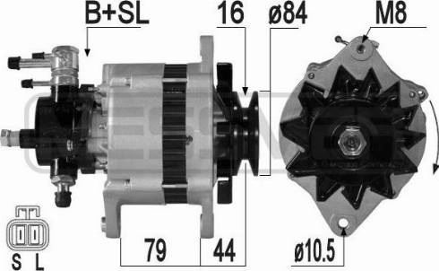 Messmer 209311A - Alternator furqanavto.az