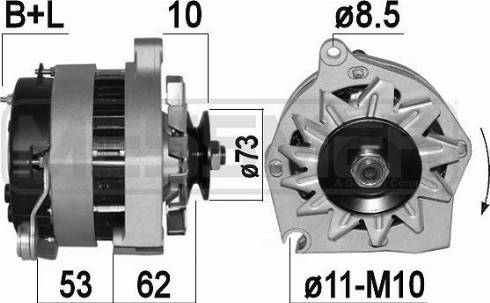 Messmer 209389A - Alternator furqanavto.az