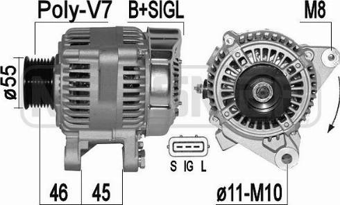 Messmer 209384 - Alternator furqanavto.az