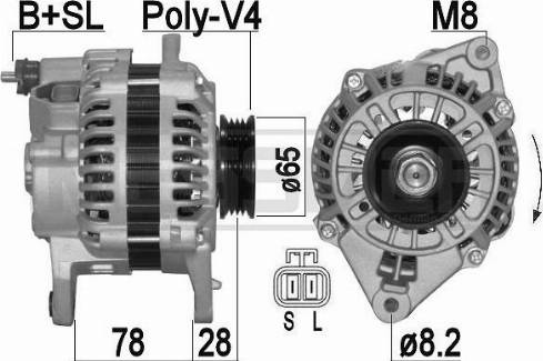 Messmer 209335A - Alternator furqanavto.az