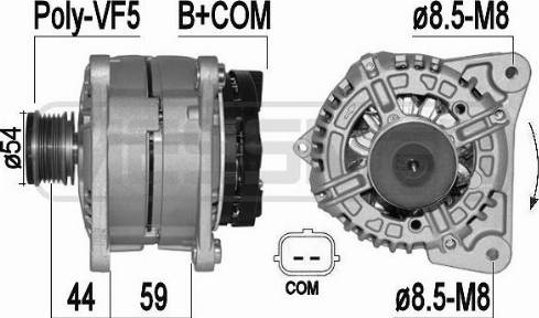 Messmer 209376A - Alternator furqanavto.az