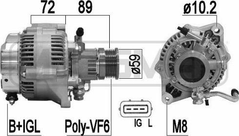 Messmer 209373A - Alternator furqanavto.az