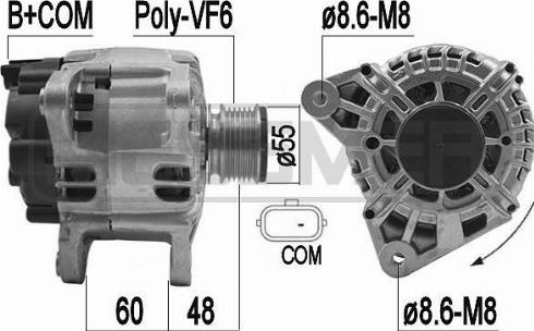 Messmer 209265 - Alternator furqanavto.az