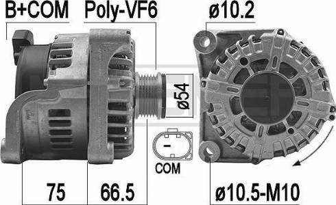 Messmer 209266 - Alternator furqanavto.az