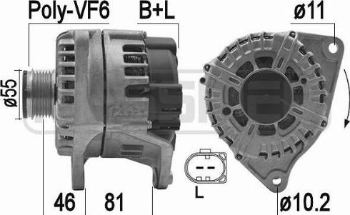 Messmer 209268 - Alternator furqanavto.az