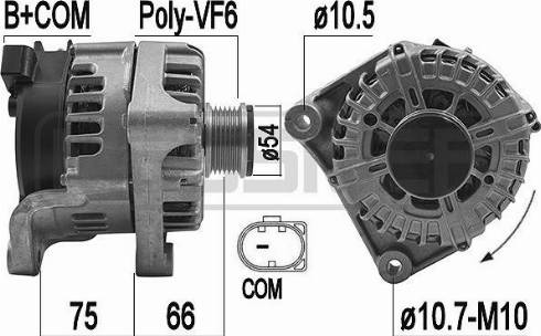 Messmer 209206 - Alternator furqanavto.az