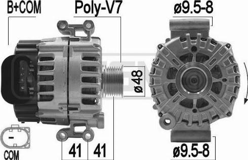 Messmer 209208 - Alternator furqanavto.az