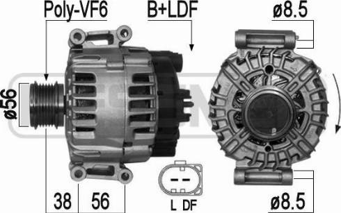 Messmer 209285 - Alternator furqanavto.az