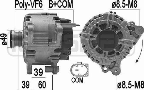 Messmer 209228 - Alternator furqanavto.az