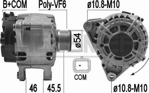 Messmer 209223 - Alternator furqanavto.az