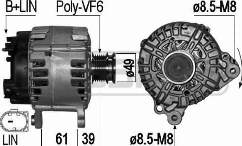 Messmer 209276 - Alternator furqanavto.az