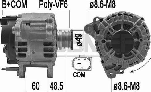 Messmer 209270 - Alternator furqanavto.az