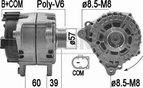 Messmer 209273 - Alternator furqanavto.az