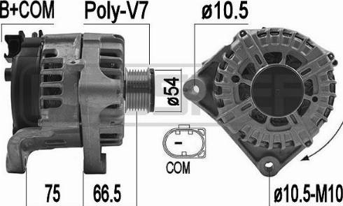 Messmer 209272 - Alternator furqanavto.az